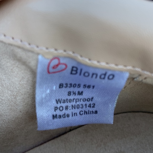 Blondo Waterproof Genesis hi sneaker w/box - size 8.5 - Picture 8 of 9